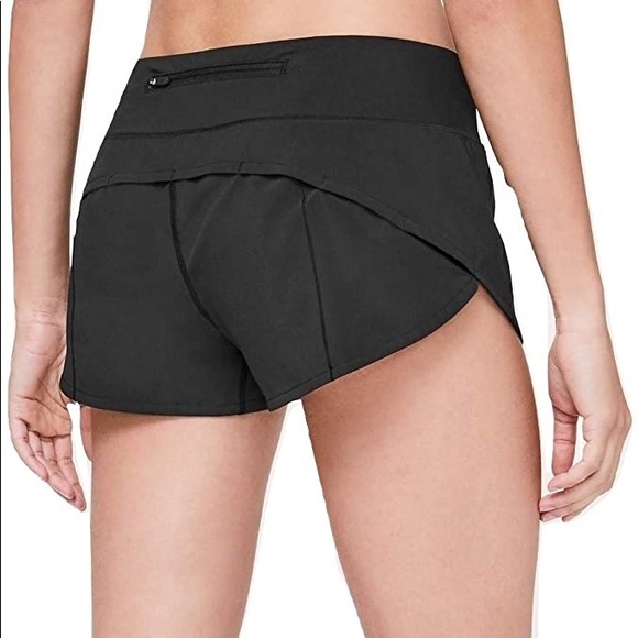 Black lululemon shorts - Picture 2 of 3